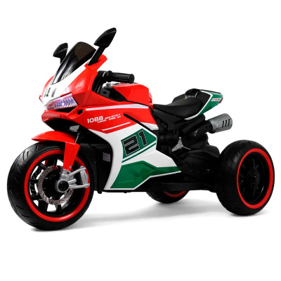Детский электромотоцикл RiverToys C005MC красный 1